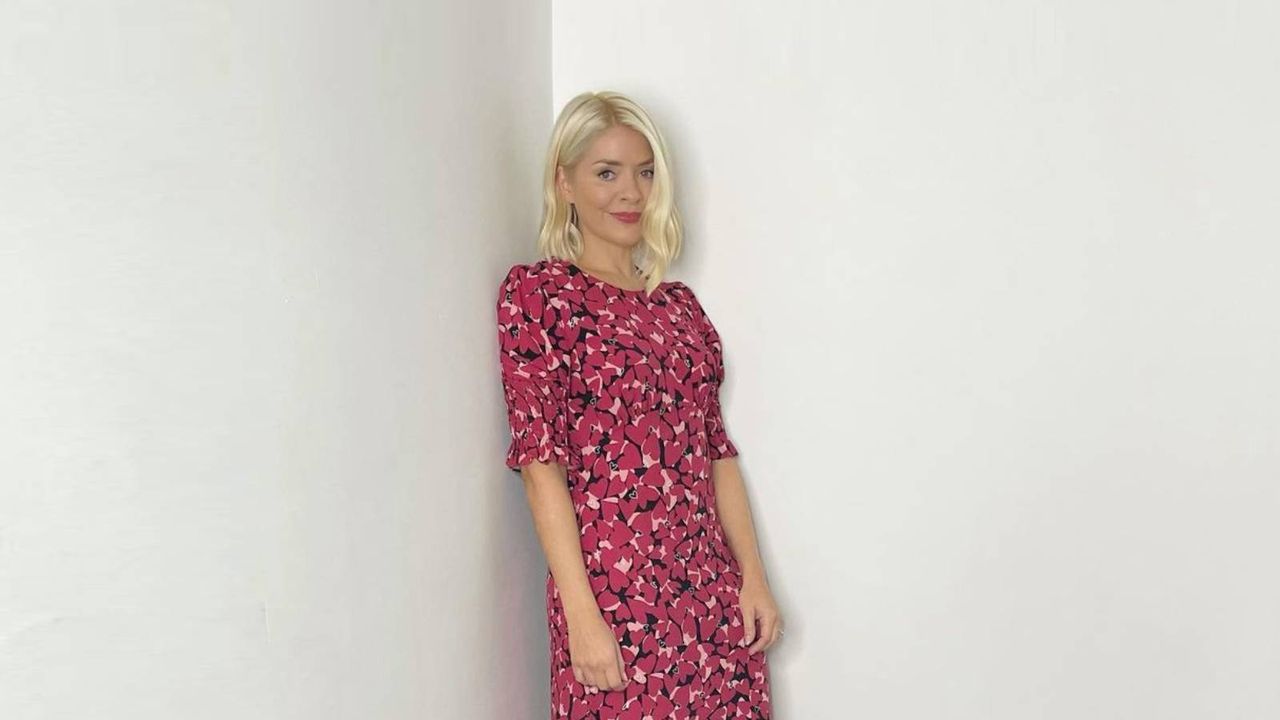 Holly Willoughby wearing Nobody&#039;s Child dress