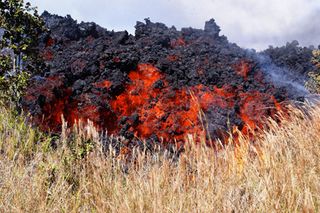 volcano rock glossary, volcano photo glossary