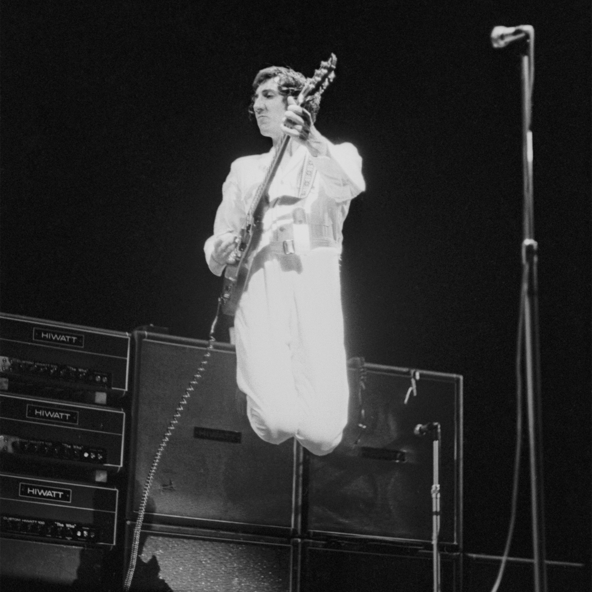 Pete Townshend, performs with the Who at the Metropolitan Opera House in New York City, 1970