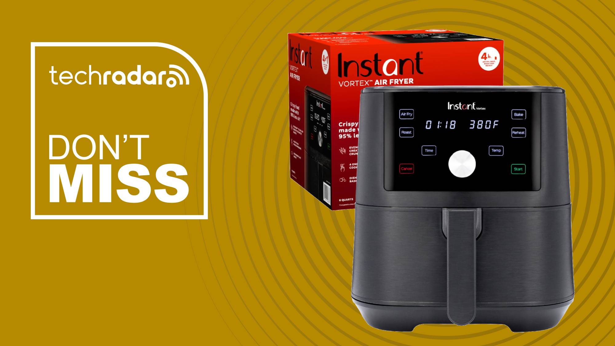 Instant Pot 6 quart air fryer early Amazon Prime Day deal