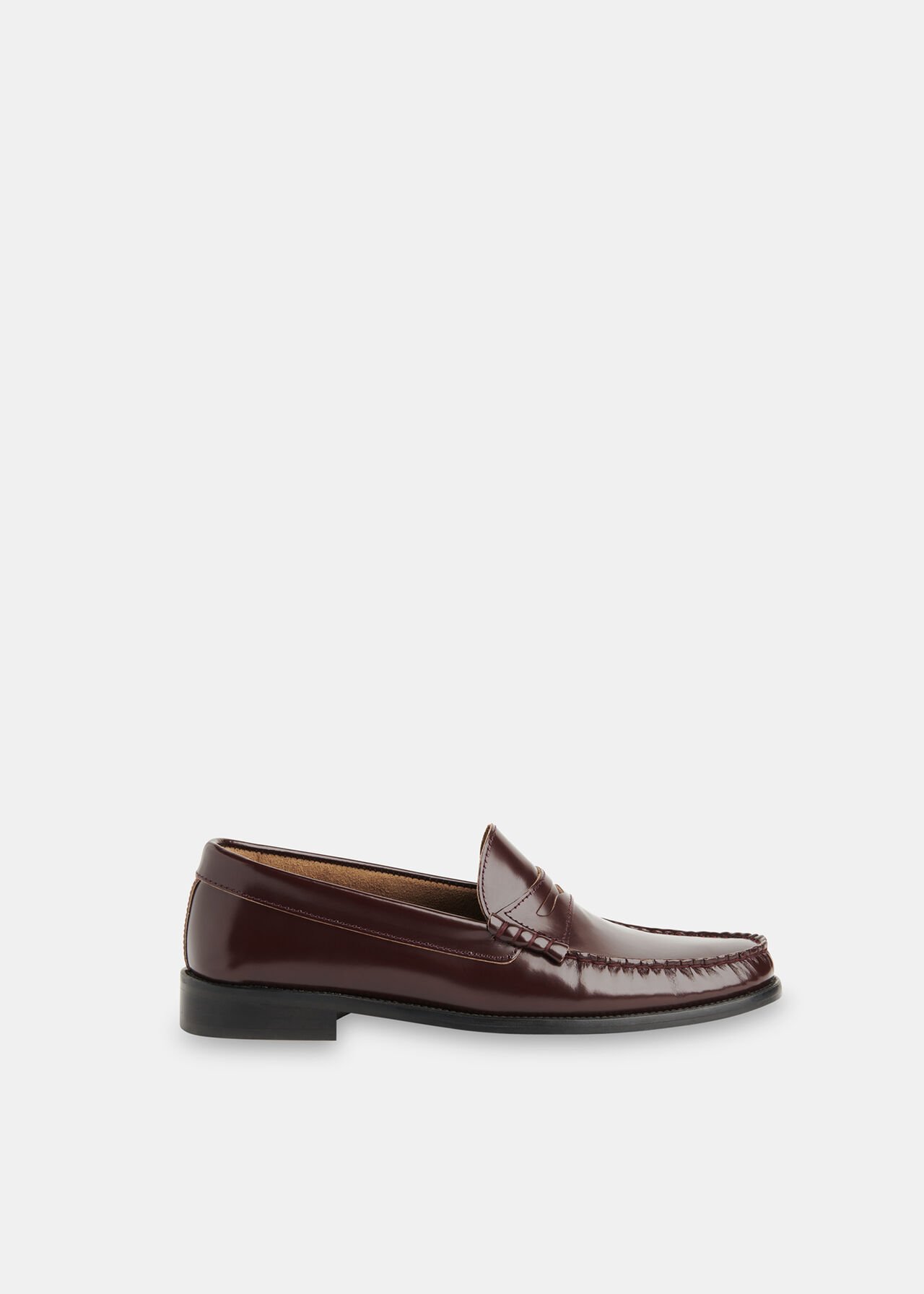 Burgundy Manny Slim Loafer