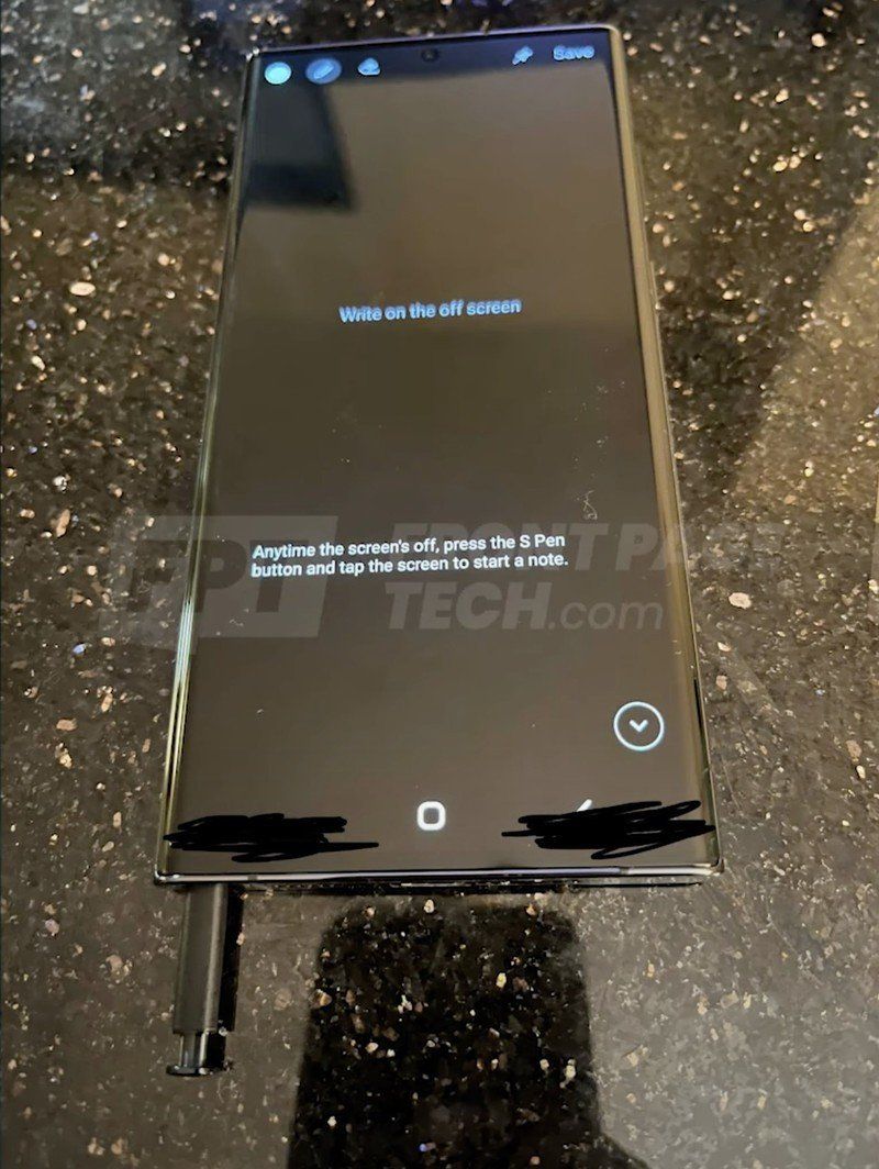 Galaxy S22 Ultra Leak