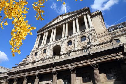 Looking up at the Bank of England