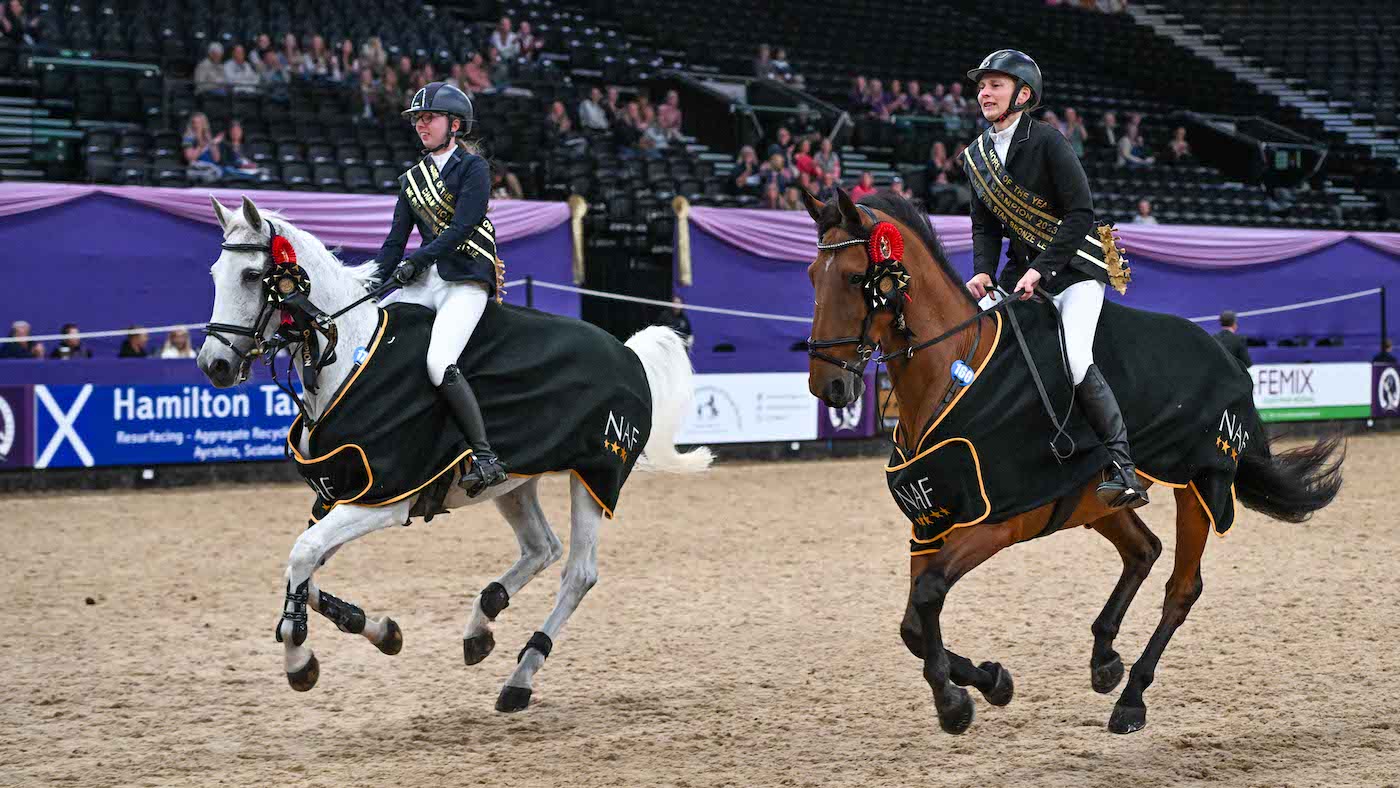 The HOYS bronze and silver league winners