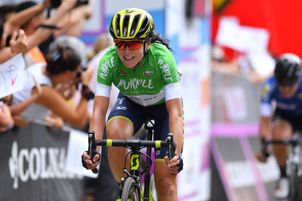 Annemiek van Vleuten wins stage 2 of the Giro Rosa.
