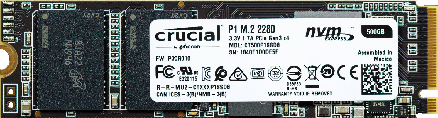 Crucial P1 NVMe SSD Review: QLC Flash Gone Mild (Updated) - Tom's ...