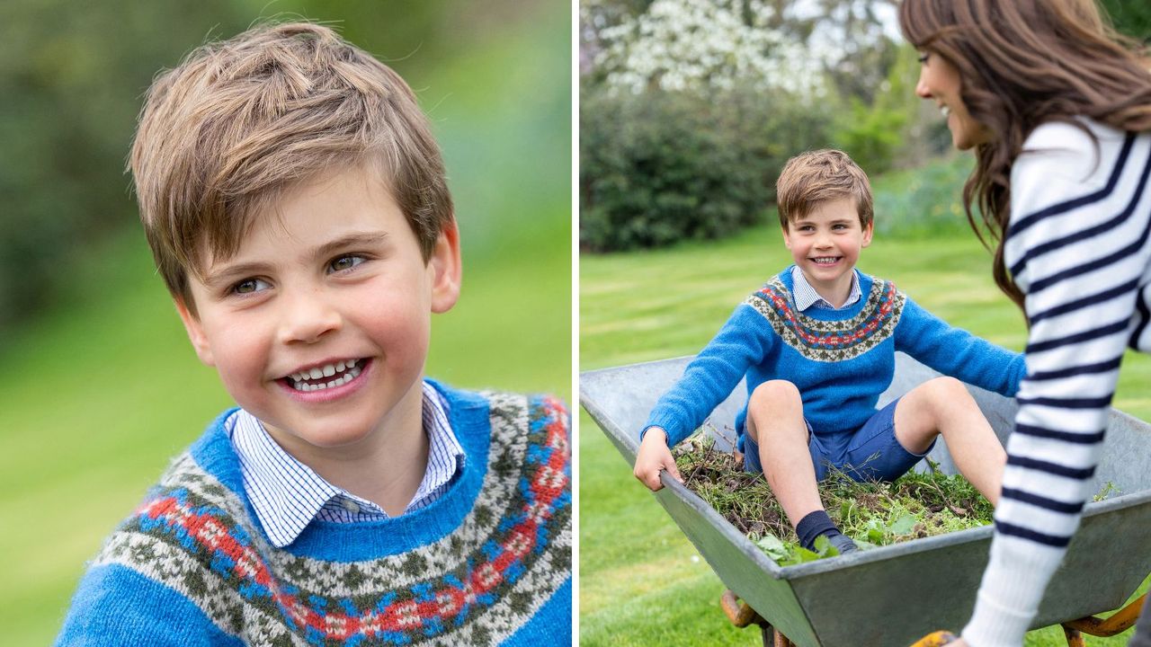 New photos of Prince Louis have been shared to celebrate his fifth birthday 