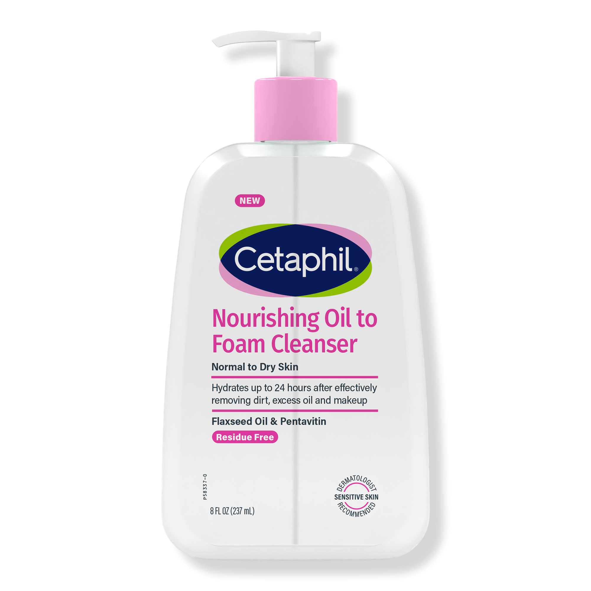 Nourishing Oil to Foam Cleanser Face Wash for Sensitive Skin