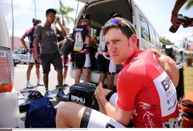 Red jersey wearer Matt Brammeier