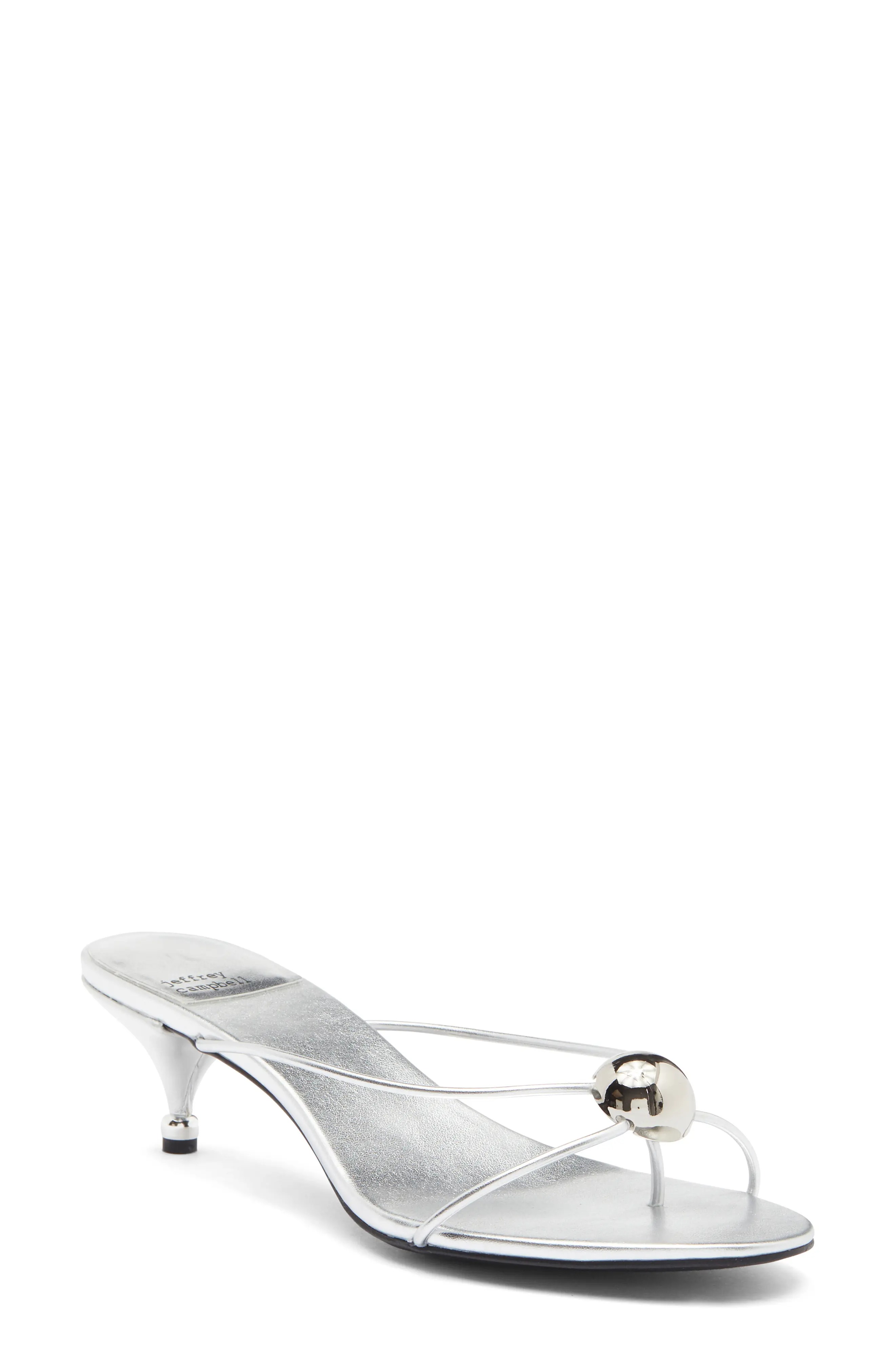 Preciosa Kitten Heel Sandal