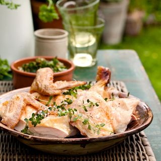 Rosemary Beer Can Chicken
