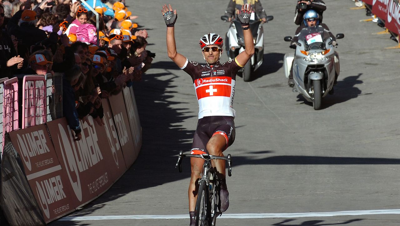 Fabian Cancellara took his second victory of the race during 2012