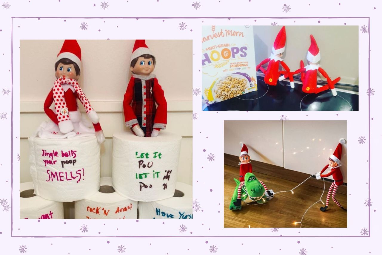 30 naughty Elf on the Shelf ideas to copy for Christmas 2023 | GoodTo