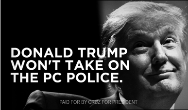 New Trump attack ad calls him out for being too politically correct. 