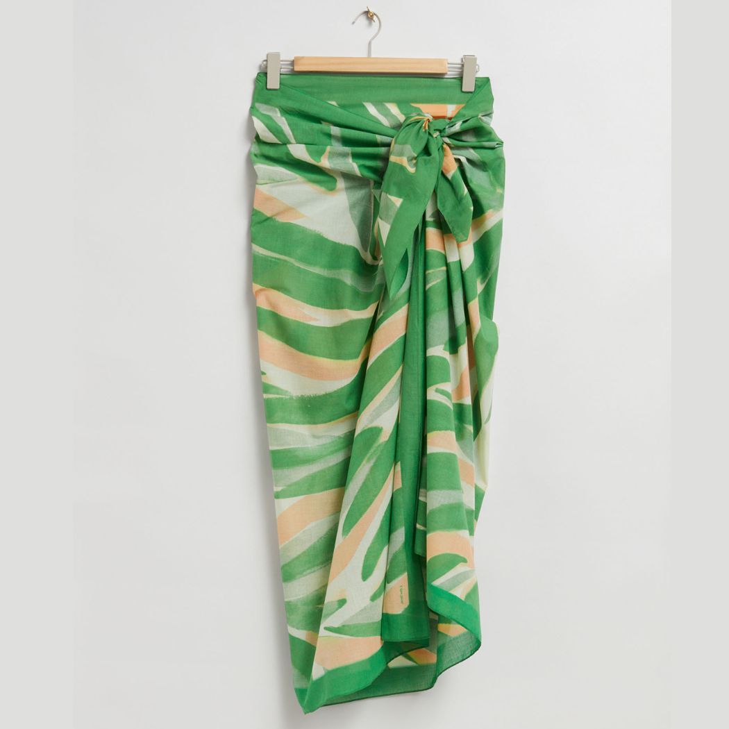 & Other Stories Printed Cotton Sarong