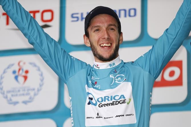 Adam Yates (Orica-GreenEdge), the race leader in Turkey