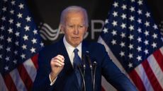 Former President Joe Biden speaks in Chicago