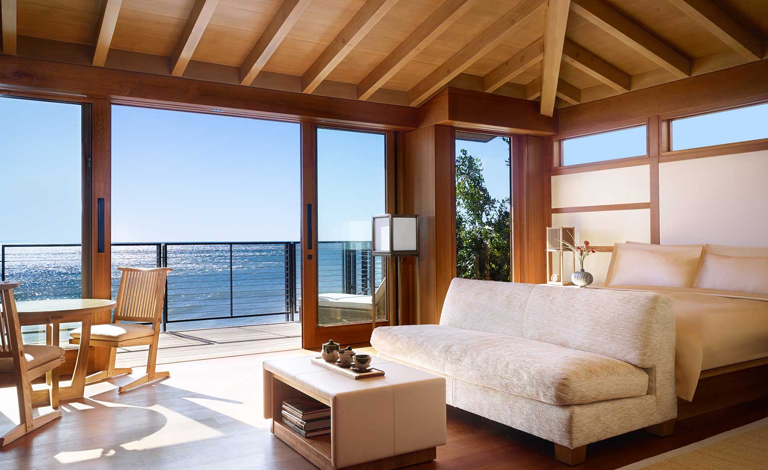 Bedroom Nobu Ryokan — Malibu, USA