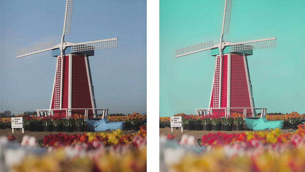 Make the colors in your photos pop like in a Wes Anderson film!