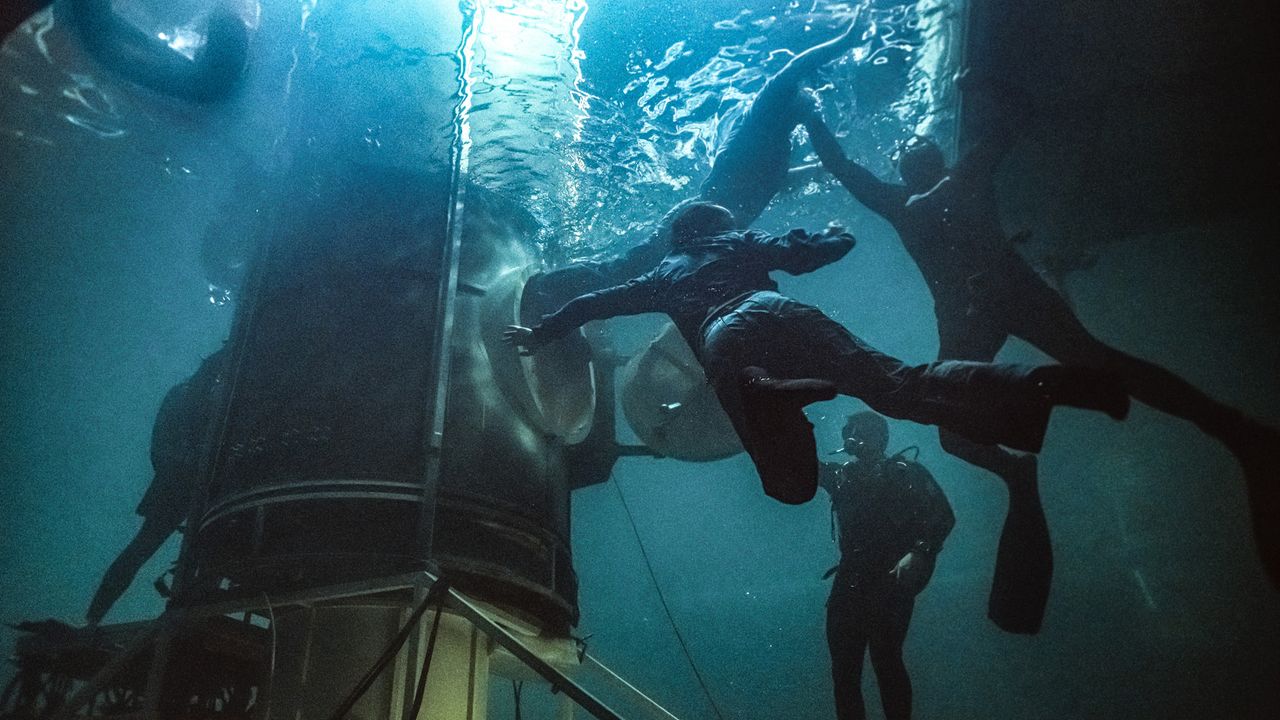 Submerged