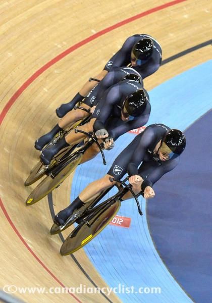 New Zealand took the team pursuit bronze
