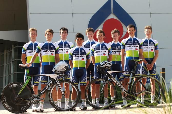 The 2013 Jayco-AIS WorldTour Academy squad