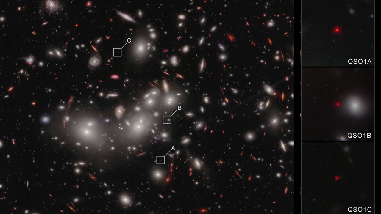 James Webb Space Telescope discovers a black hole that formed before its host galaxy. Scientists aren't sure how