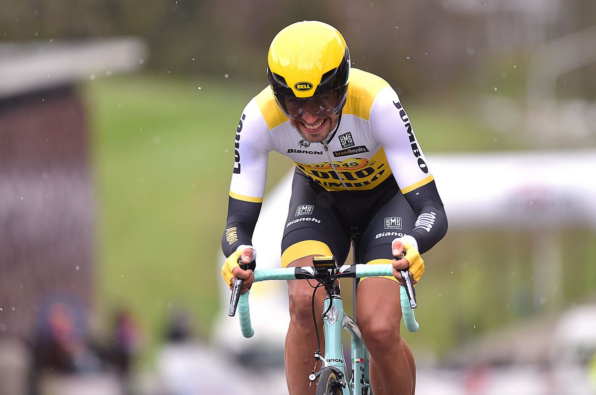 Martijn Keizer (LottoNl-Jumbo) rides to tenth