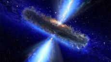 Illustration of active galactic nucleus.