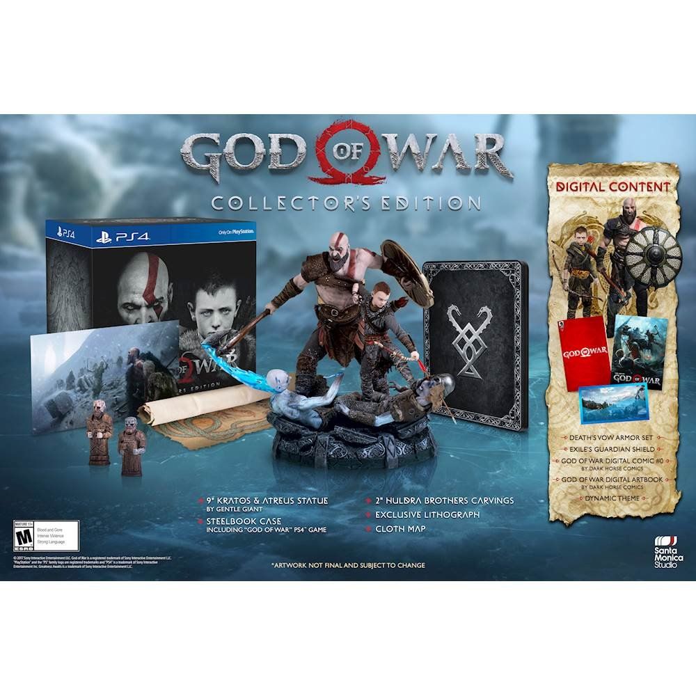 Get the God of War Collector’s Edition for almost half price ($59.99) and some other mighty GOW deals at BestBuy