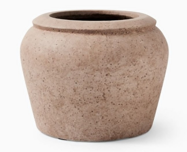 West Elm Washed Ficonstone Planters