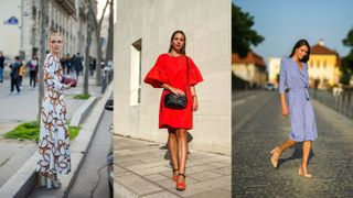 what to wear on a first date street style dress and heel