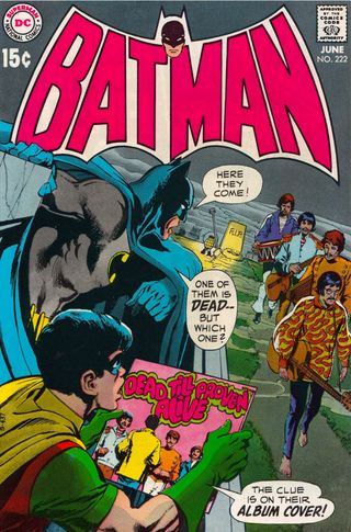 1970's Batman #222 cover by Neal Adams