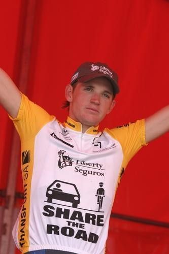 Mickael Delage (FDJeux.com) wore the U23 jersey