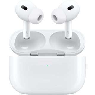 The Apple AirPods Pro 2 on a white background