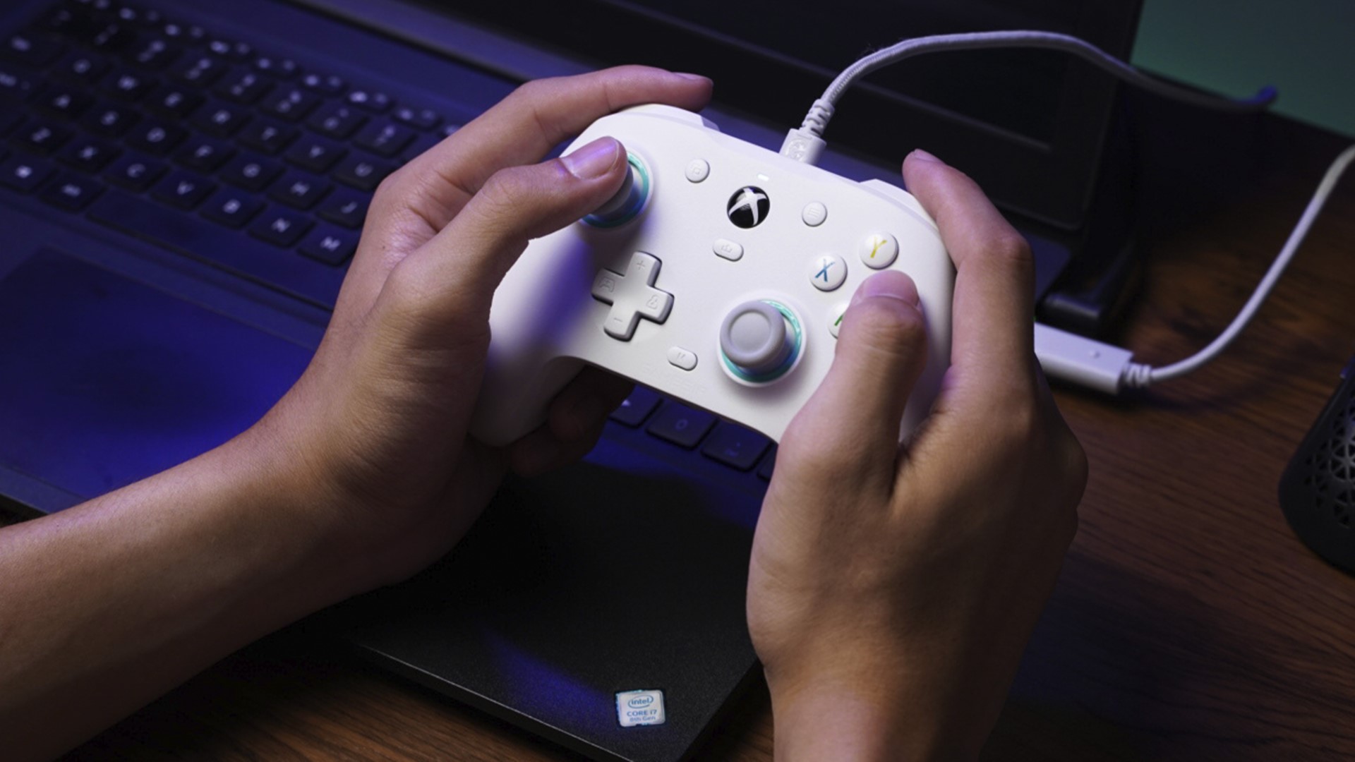 acer Controle de jogos Nitro Wired – Com joystick, teclado