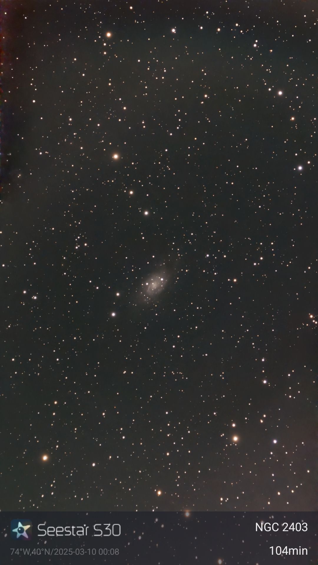 SeeStar S30 smart telescope astrophotography samples.