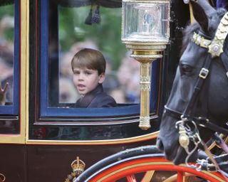 Prince Louis of Wales during Trooping the Colour on June 15, 2024 in London, England.