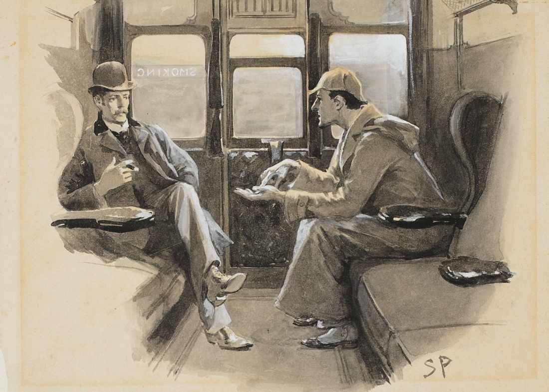 An original Sherlock Holmes manuscript, &quot;The Adventure of Black Peter,&quot; is expected to sell at the Christie&#039;s auction for between $250,000 and $350,000.