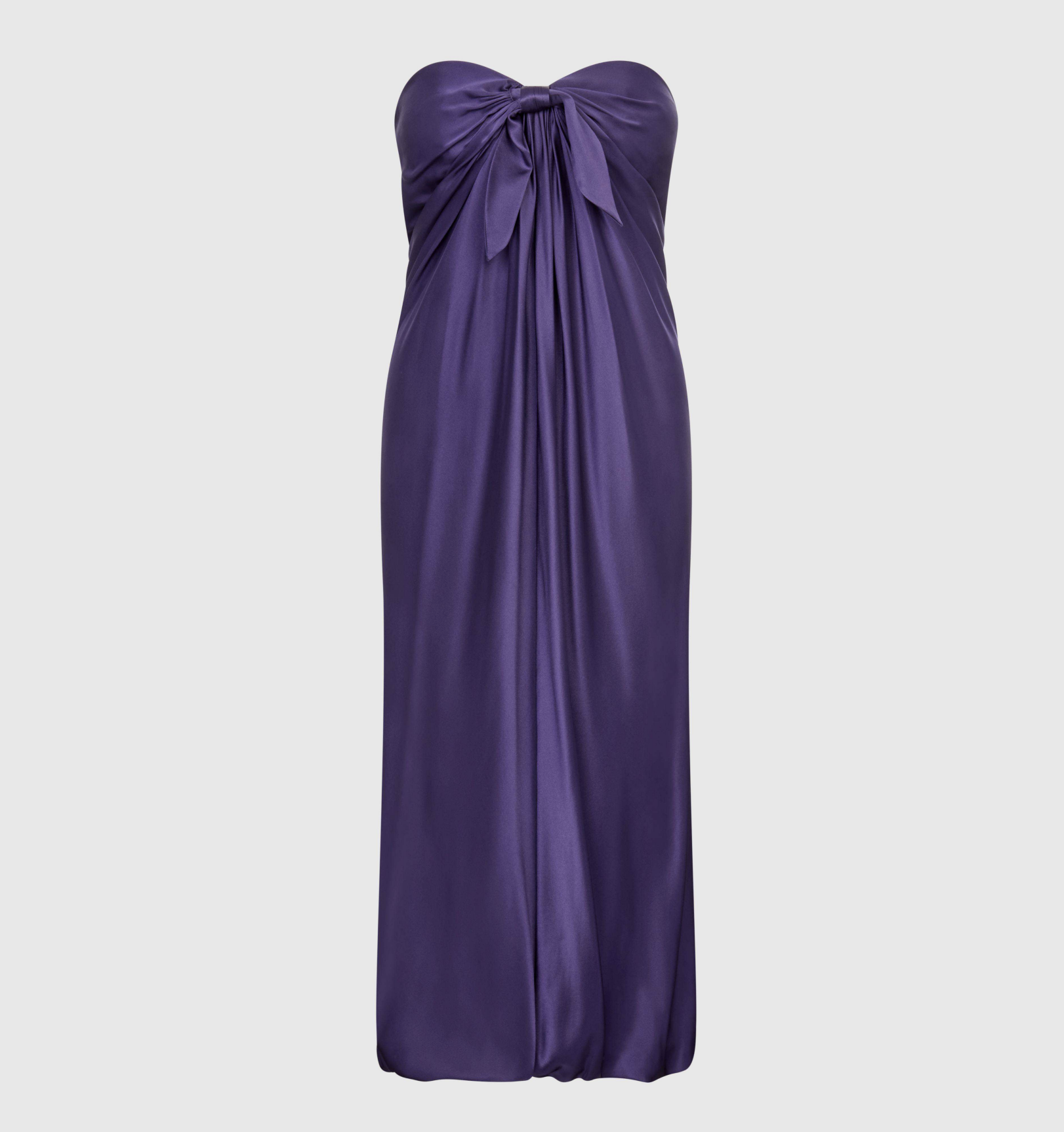 Reformation, Radziwill Silk Dress in Purple