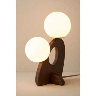 modern sculptural table lamp