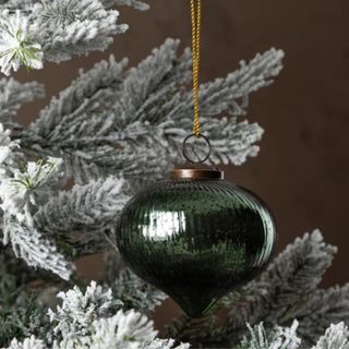 McGee & Co dark green ornament