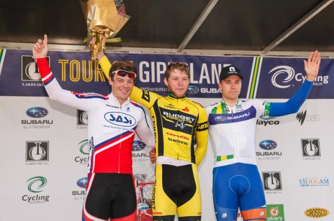 Alex Edmondson (SASI), Jesse Kerrison (BudgetForklifts) and Brenton Jones (Avanti)