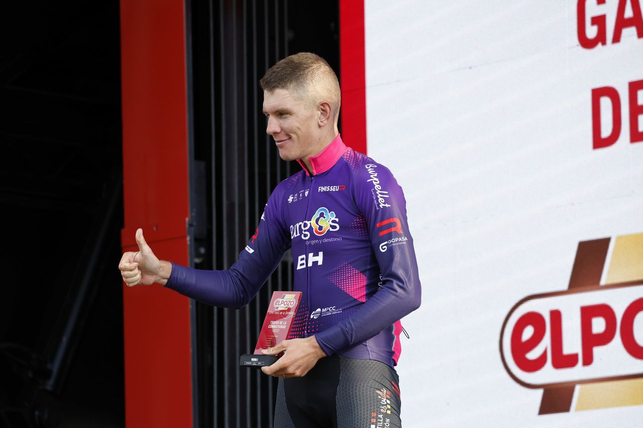 Vuelta Espana 2022 77th edition 2nd stage sHertogenbosch Utrecht 1751 km 20082022 Jetse Bol NED Burgos BH photo Rafa GomezSprintCyclingAgency2022