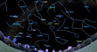 night sky november 2021 Southern Taurids Meteor Shower Peak