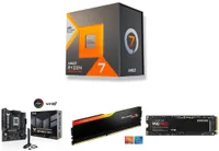 AMD Ryzen 7 7700X3D, Asus TUF Gaming B850M-E, 16GB GSkill Ripjaws DDR5, 1TB Samsung 990 Pro AMD Ryzen 7 7700X3D, Asus TUF Gaming B850M-E, 16GB GSkill Ripjaws DDR5, 1TB Samsung 990 Pro