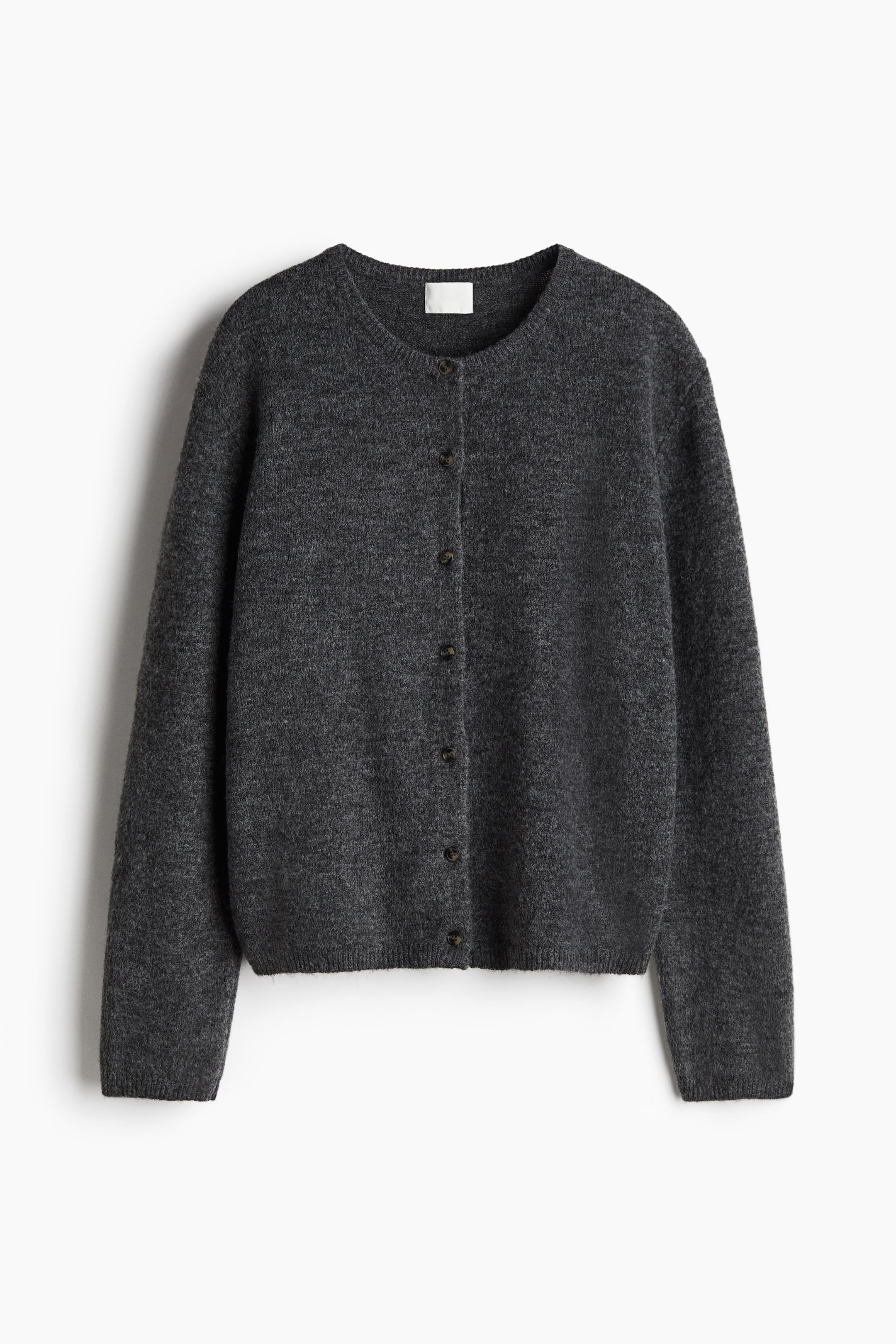 Loose-Fit Cardigan - Black
