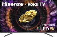 Hisense 75" U800GR 8K ULED Roku TV | was $1,800, now $1400 (save $400)