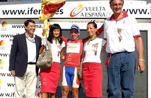 Leonardo Bertagnolli (Cofidis) also has the mountains jersey