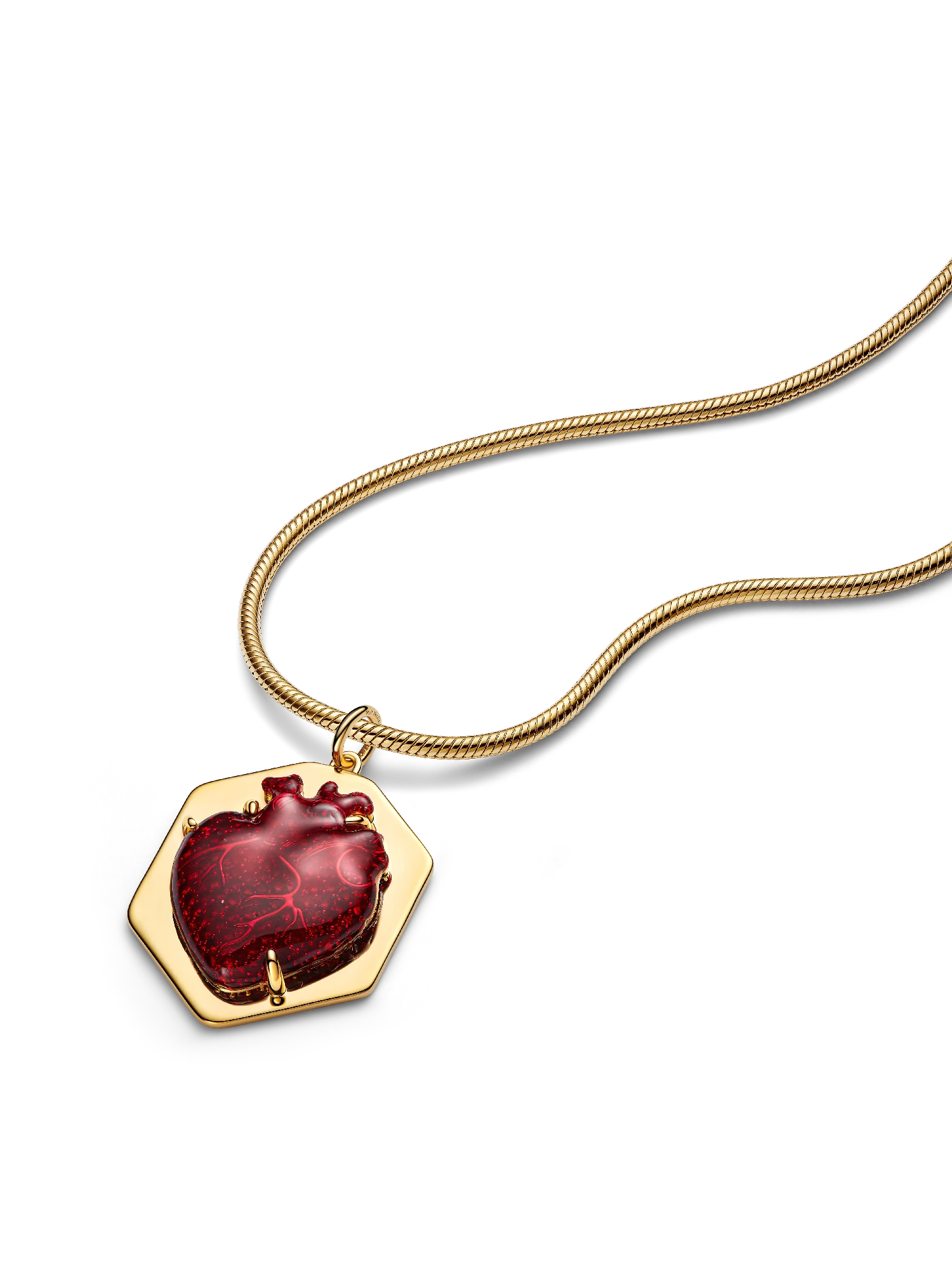 Pat Mcgrath the Beating Heart Oversized Dangle Charm
